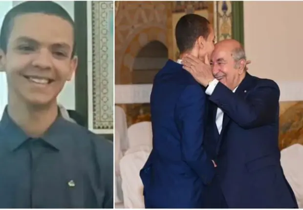 Le bachelier Benkadache veut étudier aux USA et s’engage auprès de Tebboune à revenir en Algérie