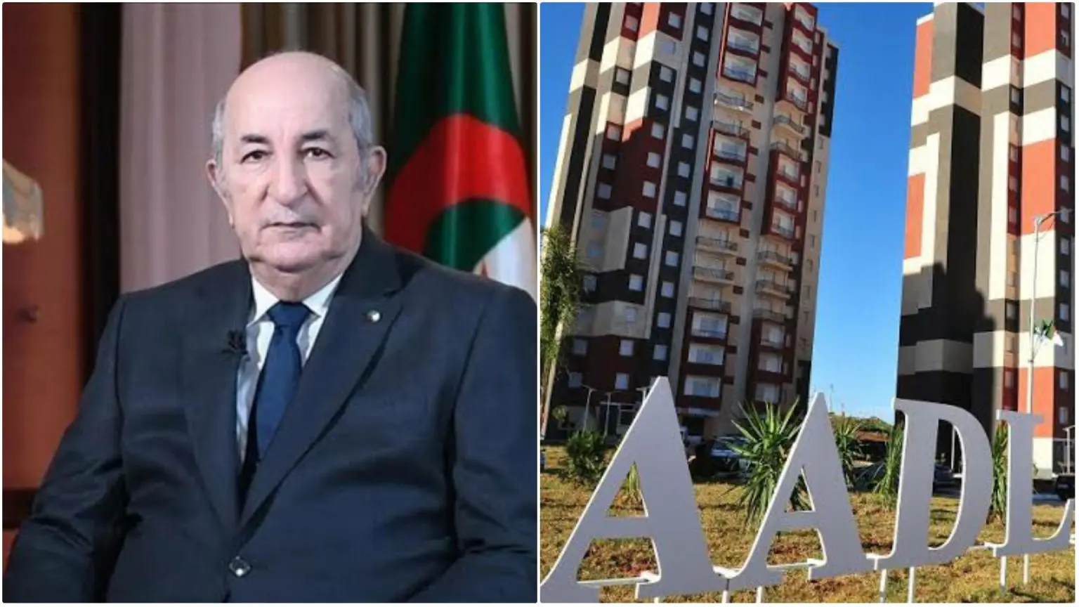 « Les programmes de logement ne s’arrêteront pas », affirme Tebboune