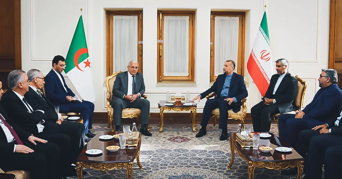 Algérie – Iran : Boughali reçu en grande pompe à Téhéran