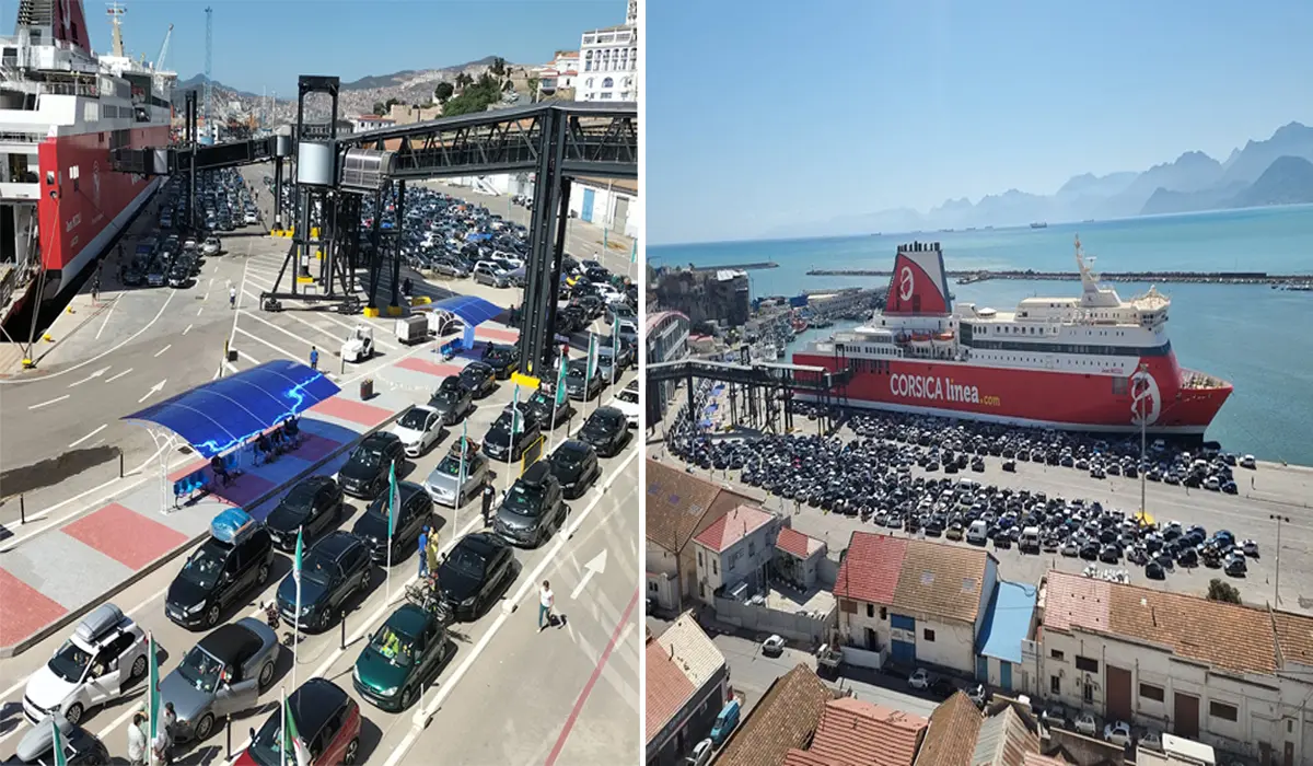 Une première, 2427 passagers ont transité via le port de Béjaïa en une seule journée