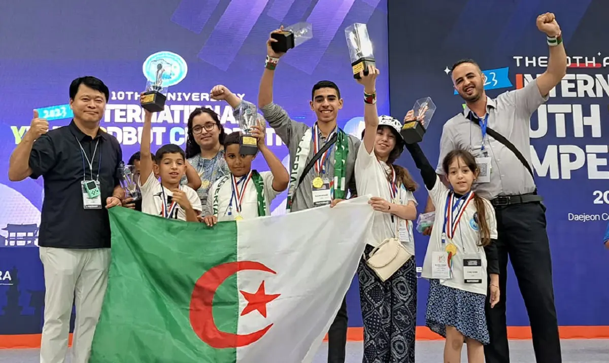 L’Algérie se distingue au concours international de robotique en Corée du Sud