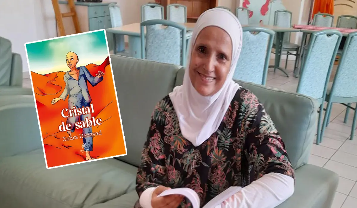 L&rsquo;écrivaine algérienne Zohra Benayad raconte la soif de liberté dans « Cristal de sable »