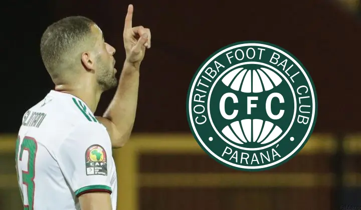 Islam Slimani s’engage au Brésil et signe avec Coritiba