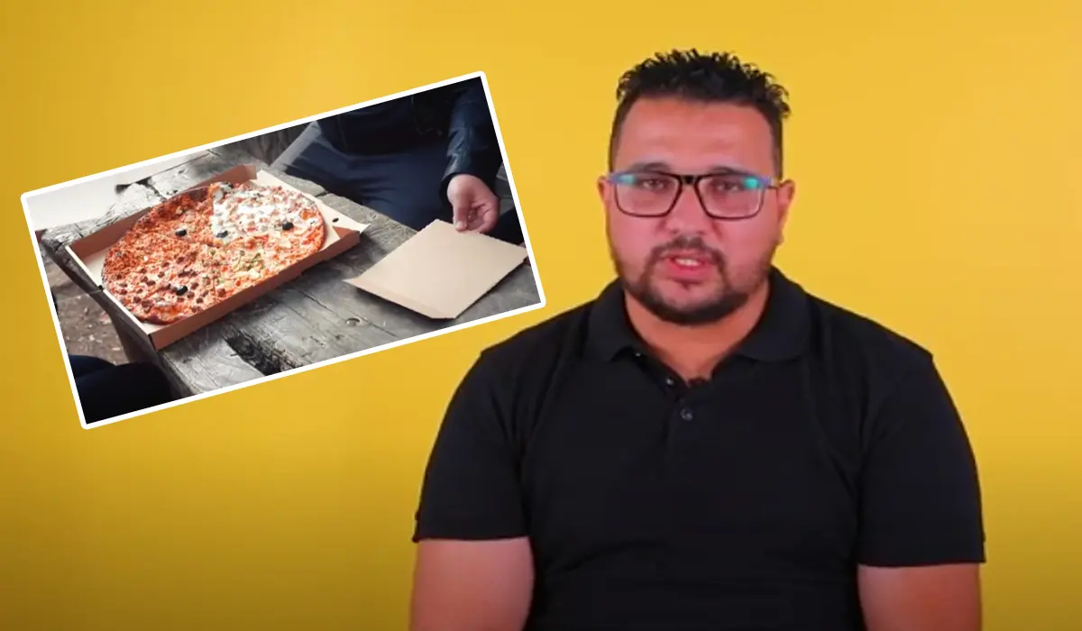 Cet Algérien mise sur l’environnement et crée une boîte à pizza réutilisable