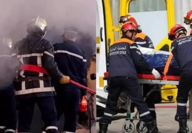 Incendie dans un immeuble à Annaba : le bilan préliminaire affiche 12 blessés