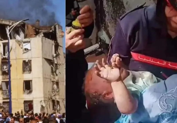 Incendie domestique à Annaba : un bébé sauvé après avoir passé 4 heures sous les décombres (vidéo)
