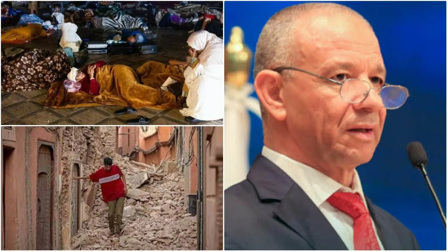 Tremblement de terre au Maroc : Bengrina présente ses condoléances et exprime son soutien