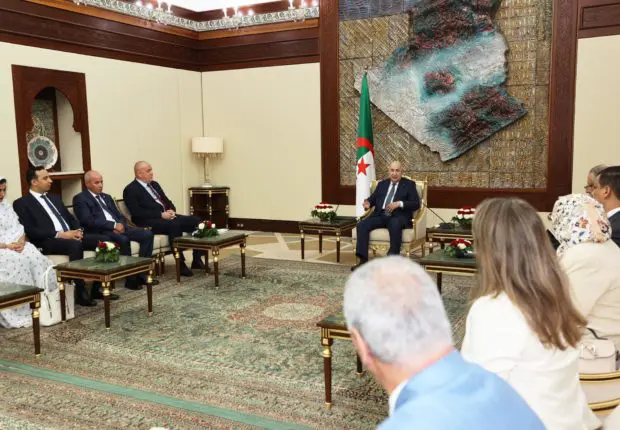 Tebboune reçoit le président de l&rsquo;Observatoire national de la société civile