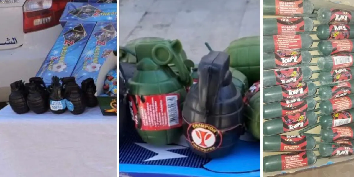 Mawlid Nabawi : ces produits pyrotechniques qui ressemblent à des armes de guerre (images)
