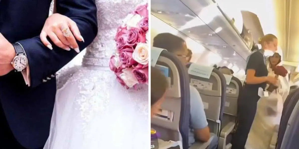 France : en robe de mariée à bord d’un avion, la vidéo d’une Algérienne fait le buzz