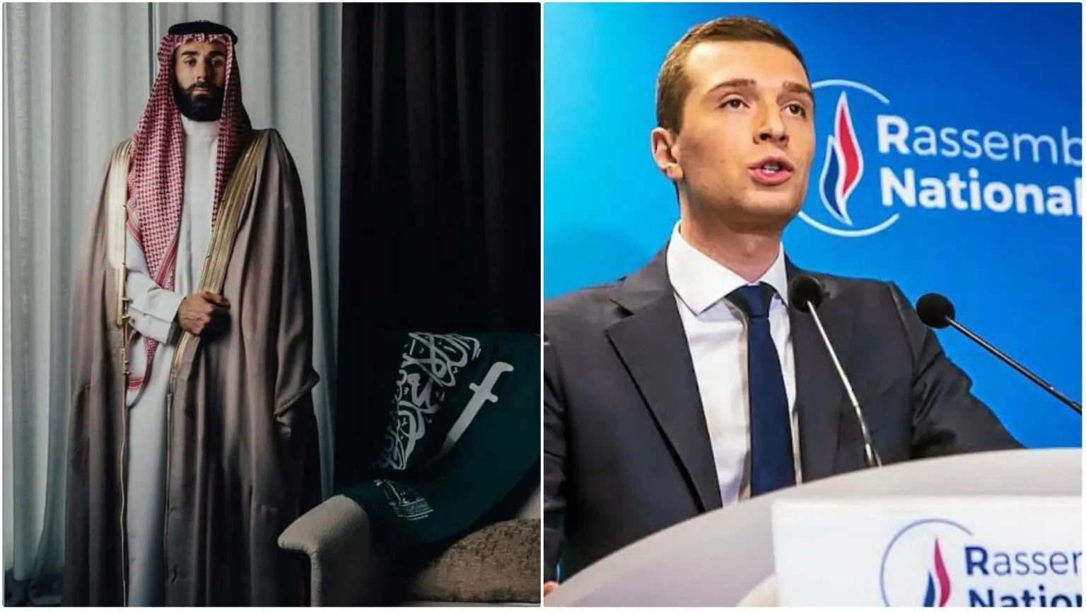 Benzema en tenue saoudienne : « un compagnon de l’islamisme », président du RN Bardella