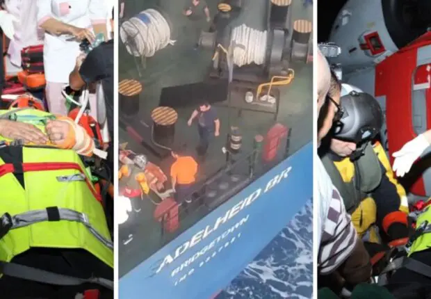 L’Algérie secourt un marin étranger grièvement blessé au large de la mer