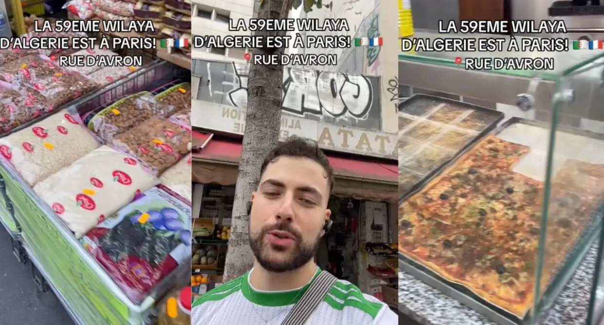 Avron à Paris « 59e wilaya d’Algérie » selon un tiktokeur algérien installé en France (Vidéo)