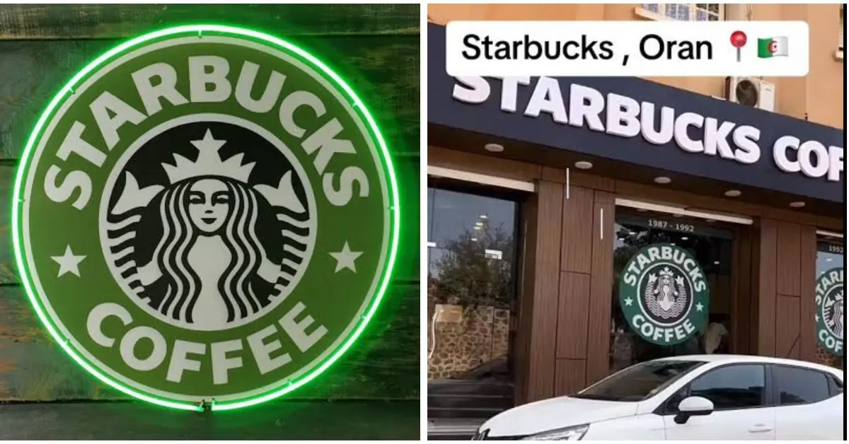 Le faux Starbucks d’Oran change de nom après un buzz mondial