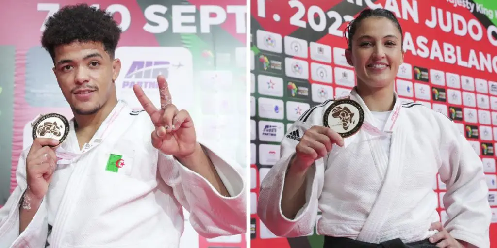 Championnats d&rsquo;Afrique de Judo 2023 : Belkadi Amina et Dris Messaoud décrochent l&rsquo;or pour l&rsquo;Algérie