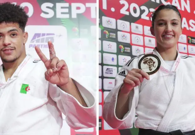 Championnats d’Afrique de Judo 2023 : Belkadi Amina et Dris Messaoud décrochent l’or pour l’Algérie