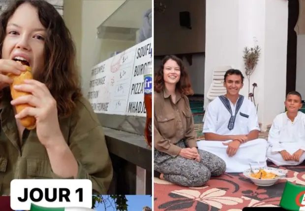 Aprés un 1er refus de VISA, l’influenceuse française FitClaire débarque enfin en Algérie