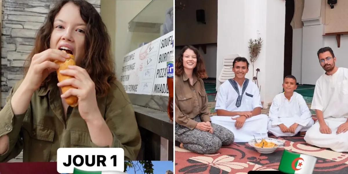 Aprés un 1er refus de VISA, l’influenceuse française FitClaire débarque enfin en Algérie