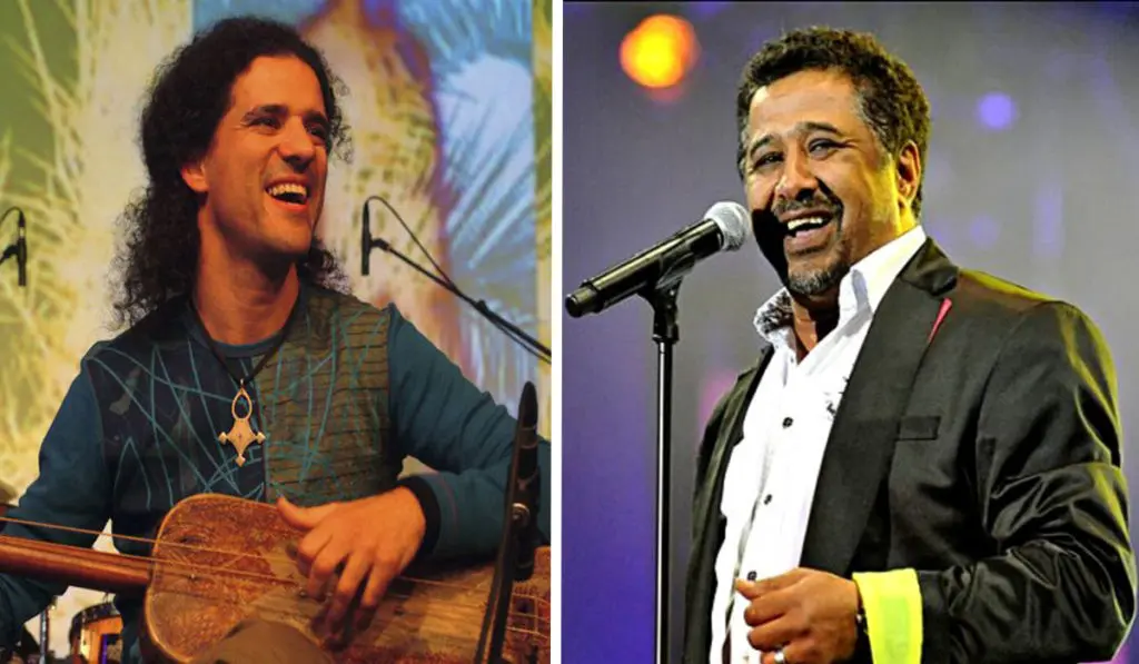 Cheb Khaled et Djamel Laroussi en concert à l’Olympia de Montréal au Canada