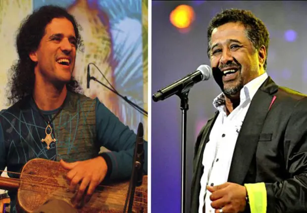 Cheb Khaled et Djamel Laroussi en concert à l’Olympia de Montréal au Canada