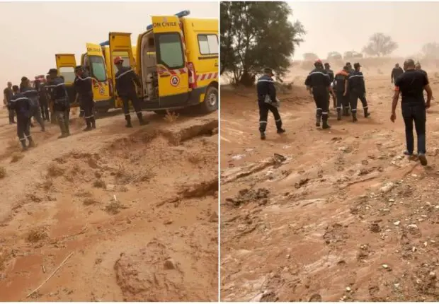 Inondations en Algérie : 8 MORTS, LE BILAN S&rsquo;ALOURDIT à Tlemcen et El Bayadh