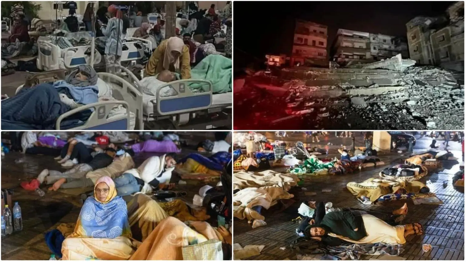Tremblement de terre au Maroc : 632 MORTS et 329 BLESSÉS selon un bilan provisoire