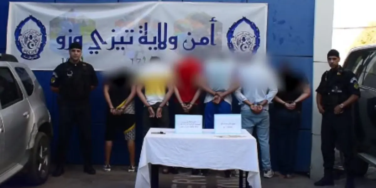 Agression, vol et violence à Tizi Ouzou : la police arrête 6 suspects