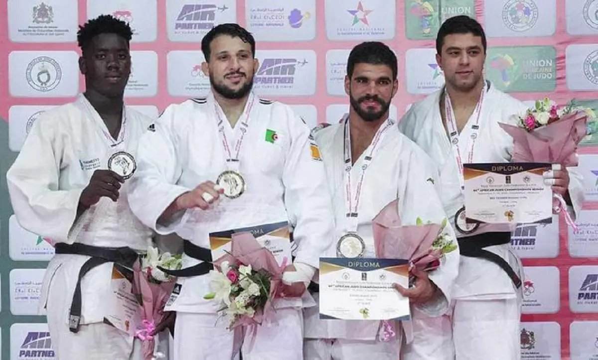 Championnats d&rsquo;Afrique judo au Maroc : l&rsquo;Algérie termine à la 2e place