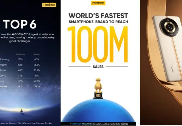 realme fête ses 5 ans avec le lancement du produit Leap Up