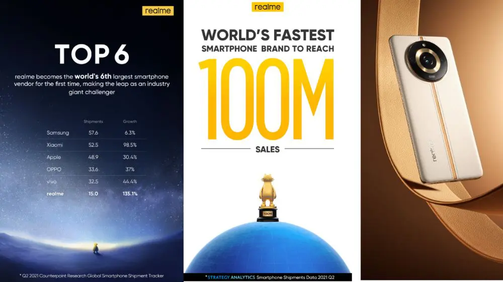 realme fête ses 5 ans avec le lancement du produit Leap Up