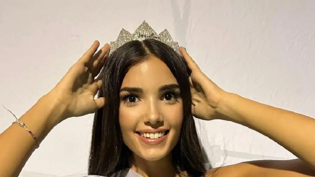 L&rsquo;Algérienne Yasmine Sekrouf en compétition pour le titre de Miss Italie 2024