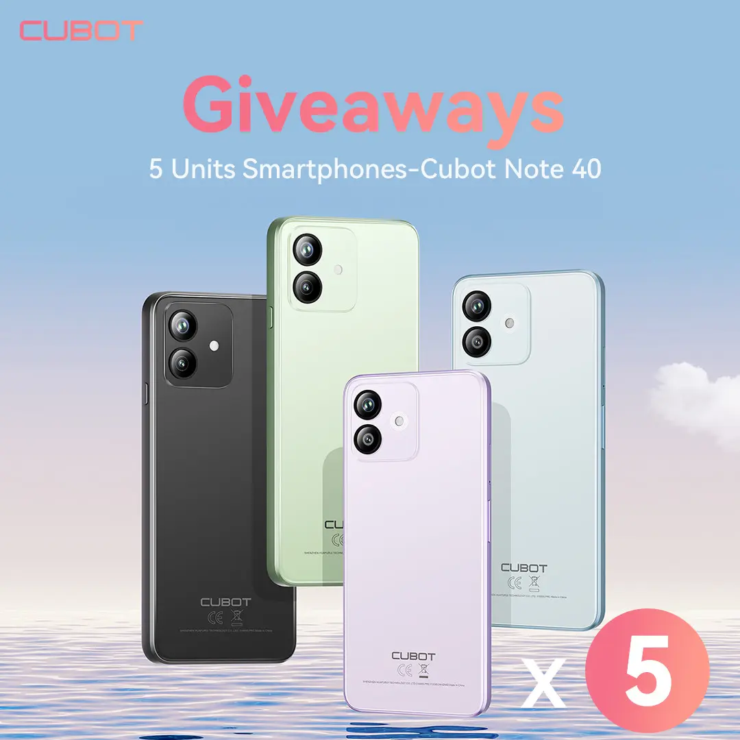 img-fluid Gagner un CUBOT NOTE 40 à l'occasion de son lancement