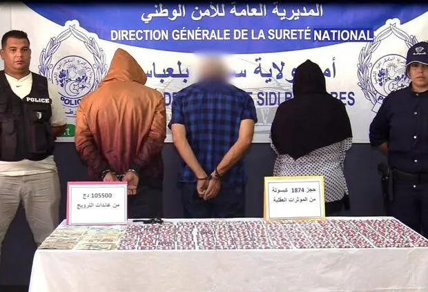 Sidi Bel Abbès : un couple de narcotrafiquants et son associé appréhendés