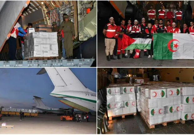 L&rsquo;ANP achemine les aides humanitaires algériennes destinées à Gaza (PHOTOS)