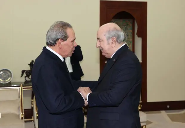 Le Président Tebboune reçoit le chef du Gouvernement tunisien Ahmed Hachani