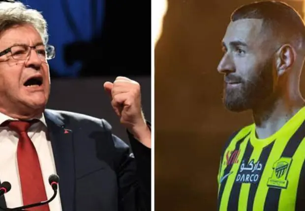 Accusé d’avoir un lien avec les frères musulmans, Benzema soutenu par Mélenchon