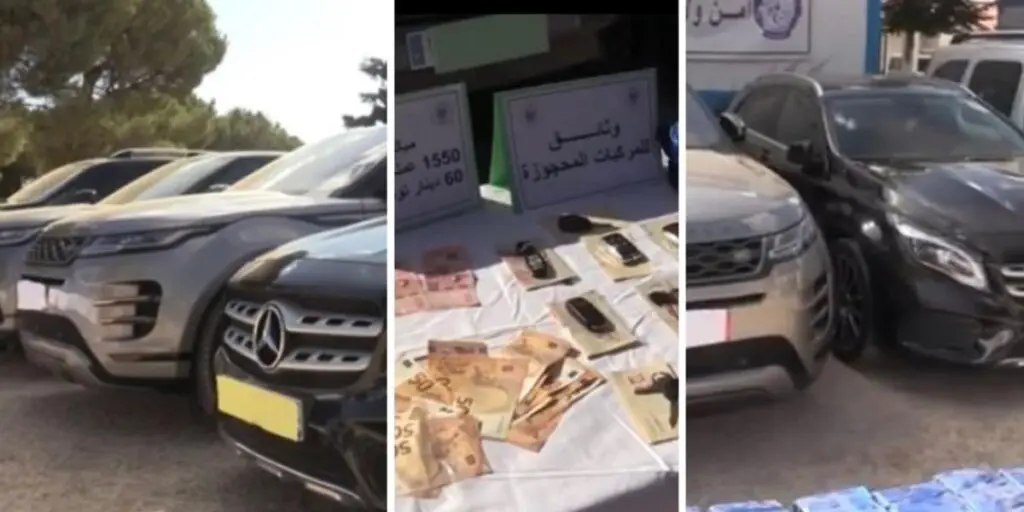 Trafic de drogue : plusieurs voitures luxueuses saisies (vidéo)