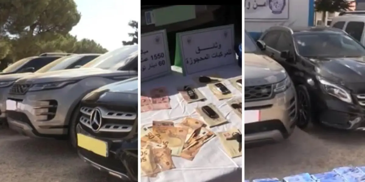 Trafic de drogue : plusieurs voitures luxueuses saisies (vidéo)