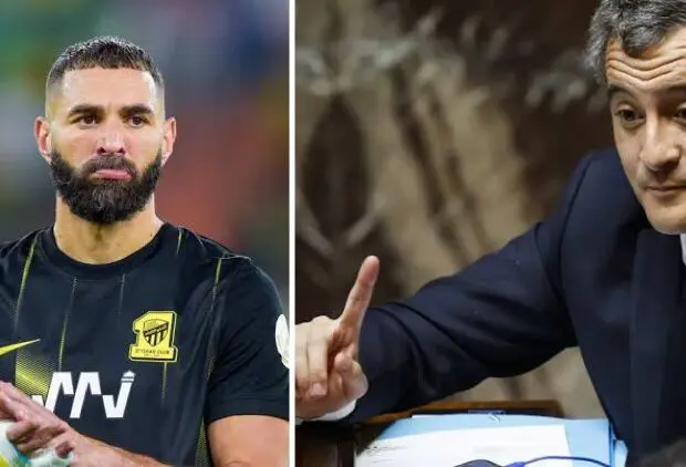 Darmanin retire ses accusations portées contre Benzema à une condition !