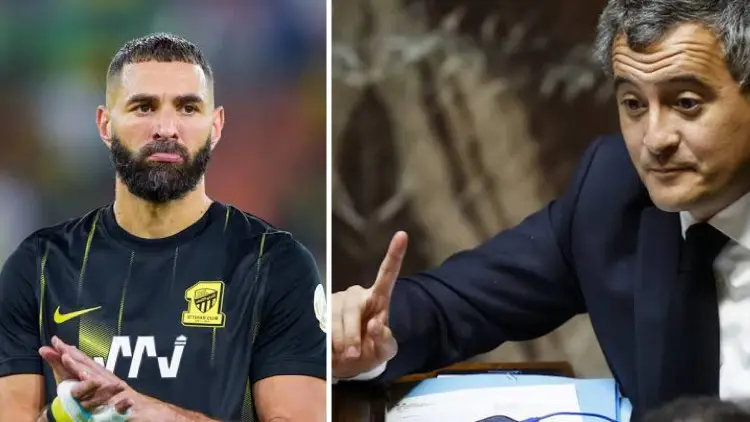 Darmanin retire ses accusations portées contre Benzema à une condition !