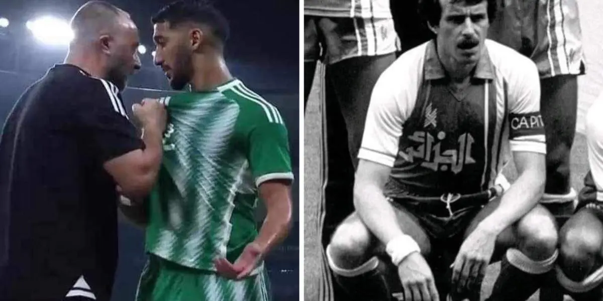 Un ancien international commente le geste de Belmadi, une première réaction de Benrahma