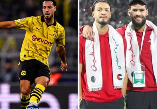 Le Borussia Dortmund communique sa position quant au soutien de Bensebaini à la Palestine