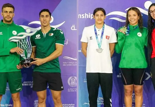 Championnat arabe natation Abu Dhabi 2023 : l’Algérie remporte la compétition