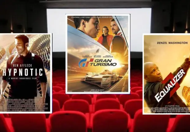 Gran Turismo, Hypnotic et Equalizer au cinéma Garden City ces 3 et 4 octrobre