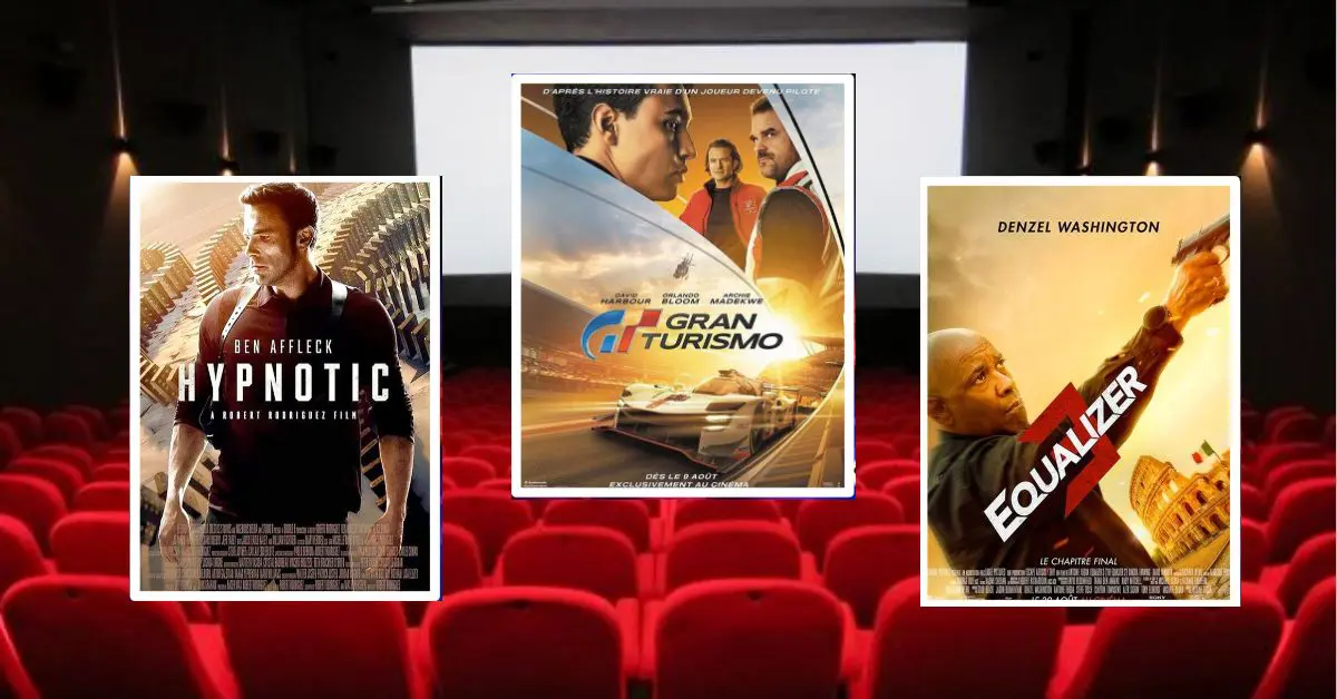 Gran Turismo, Hypnotic et Equalizer au cinéma Garden City ces 3 et 4 octrobre