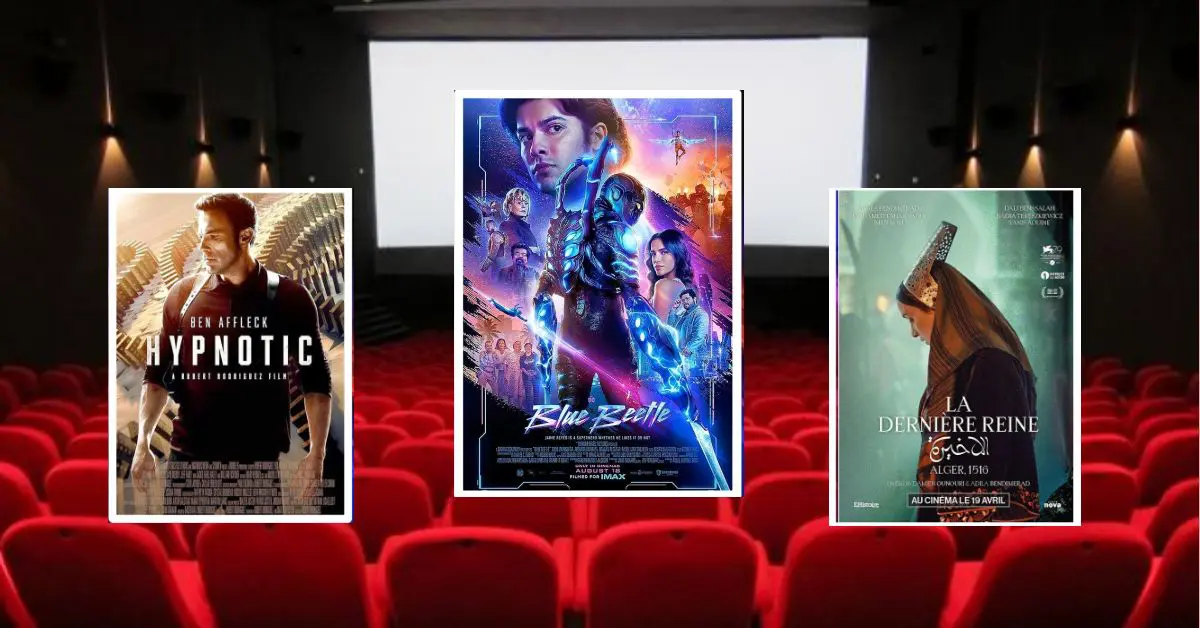 Blue Beettle, Hypnotic et La Dernière Reine au cinéma Garden City ces 5, 6 et 7 octobre