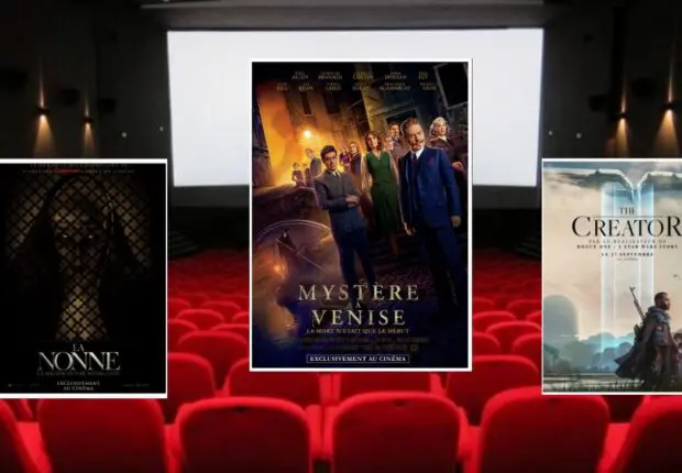 Mystère à Venise, The Creator et La Nonne 2 au cinéma Garden City ce 27 octobre