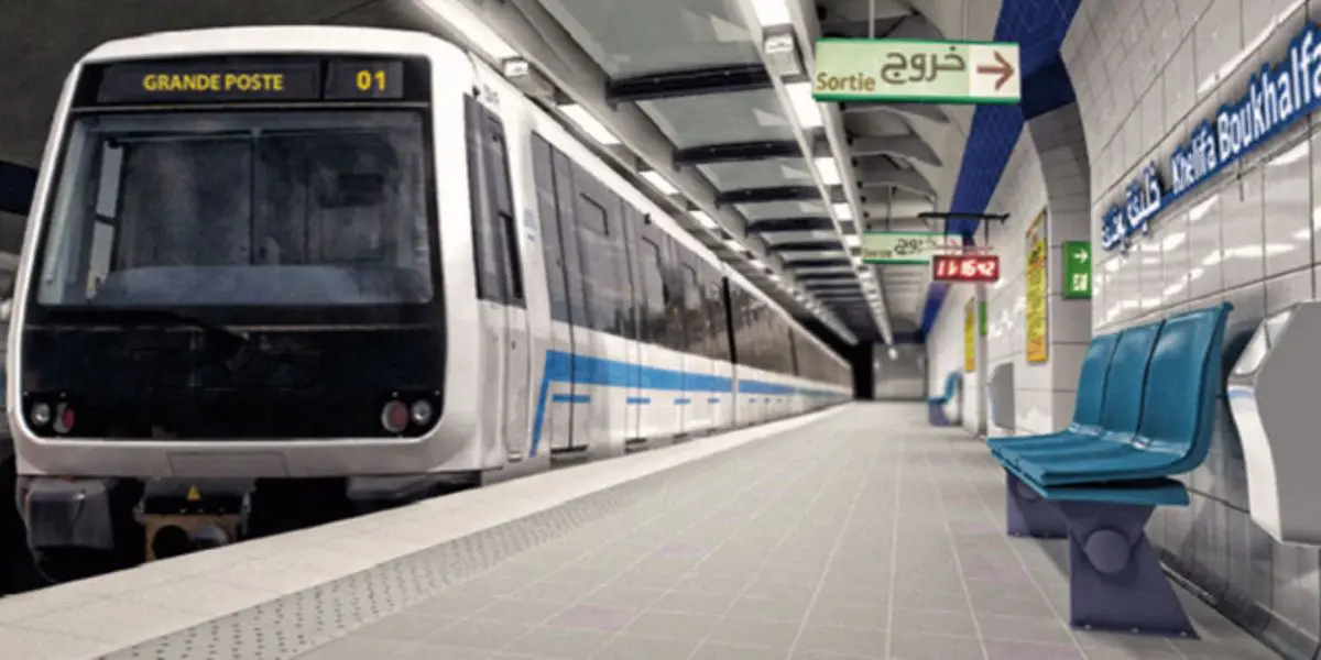 Métro d’Alger El Djazaïr : prolongation de l’arrêt temporaire de son activité