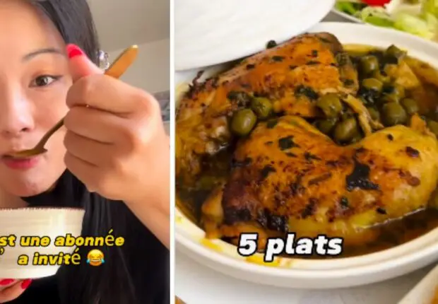 Invitée chez une abonnée algérienne, une influenceuse asiatique surprise par les variétés culinaires