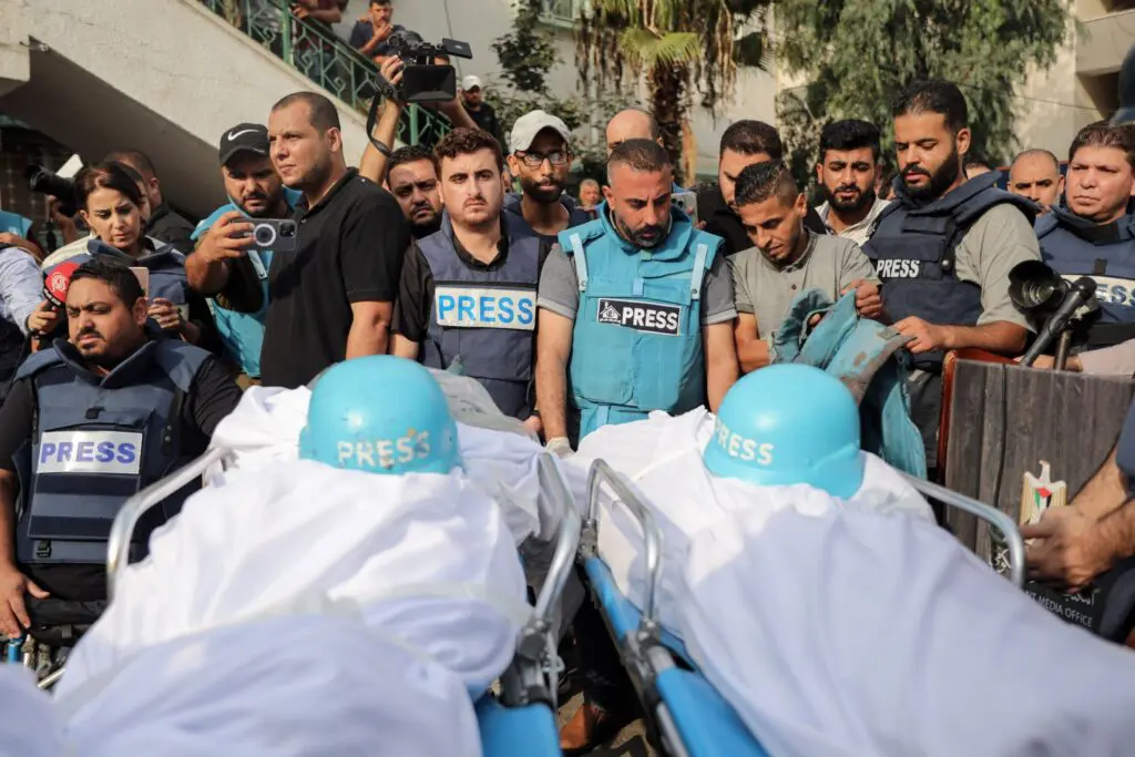 Guerre bande de Gaza : 11 journalistes palestiniens tués dans les attaque d’Israël
